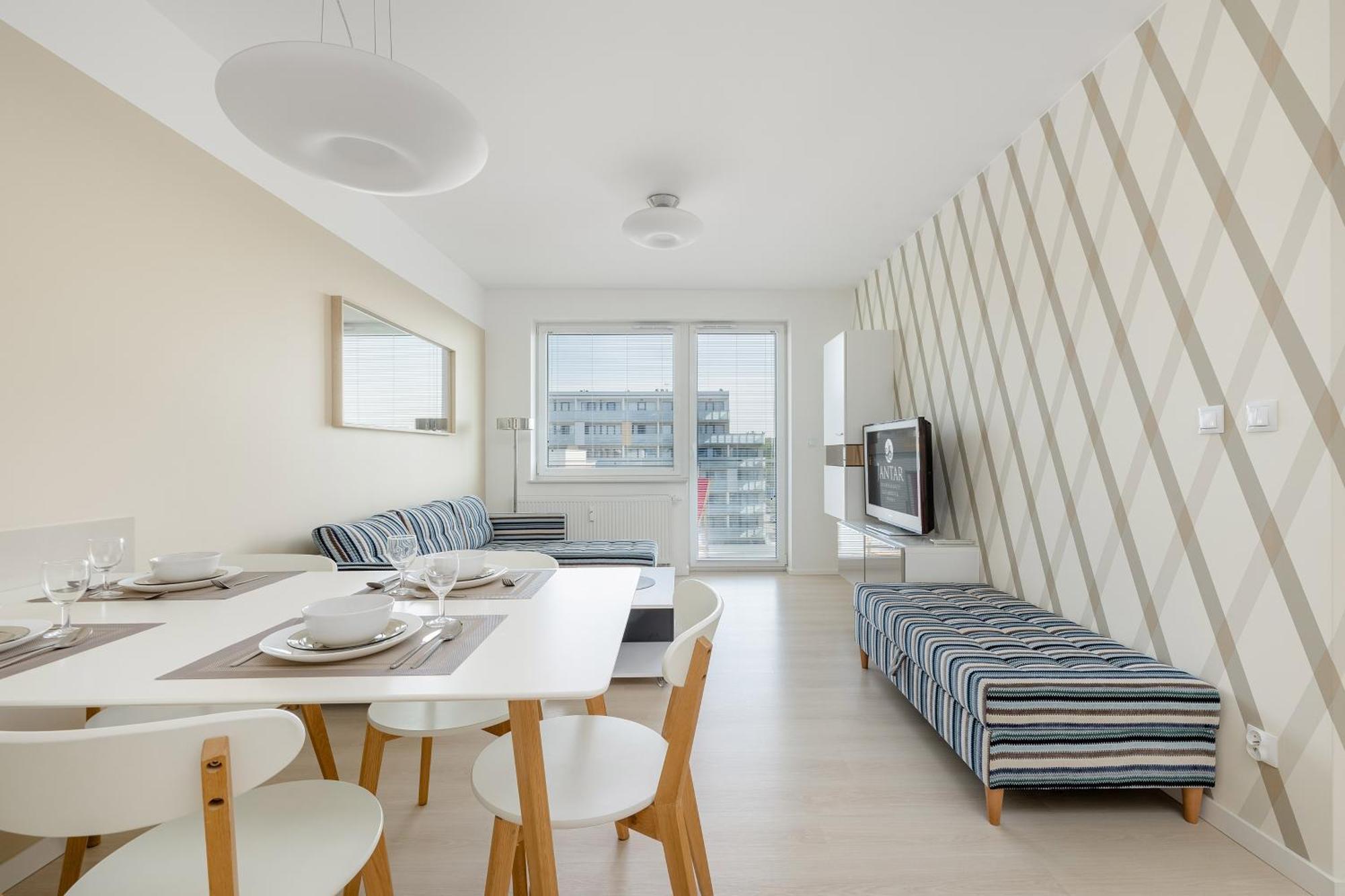 קולובז'ג Jantar Apartamenty Blizej Morza מראה חיצוני תמונה