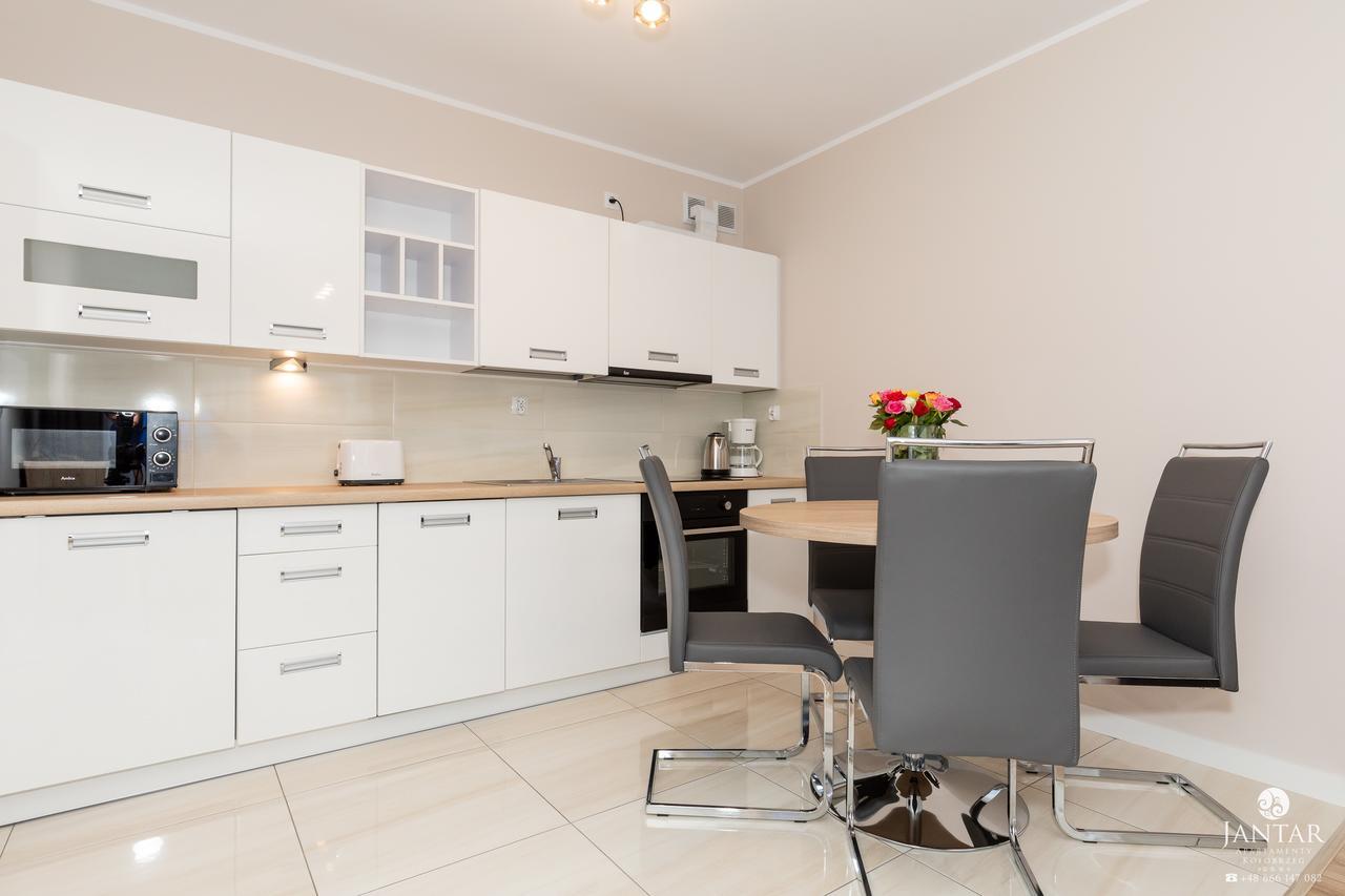 קולובז'ג Jantar Apartamenty Blizej Morza מראה חיצוני תמונה
